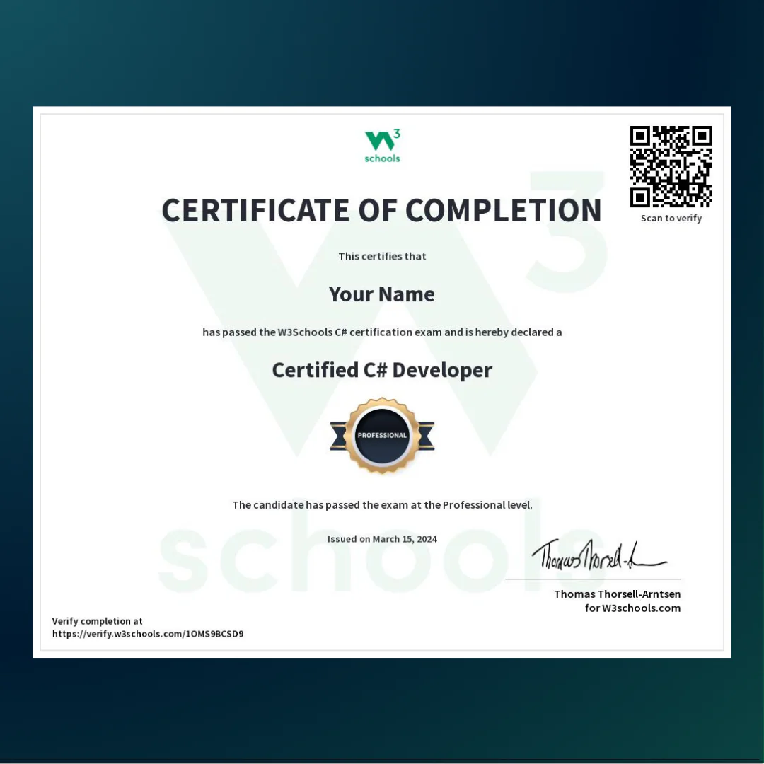 C# Certification Exam - Image 2