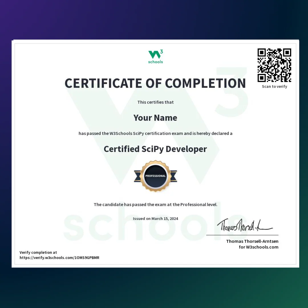 SciPy Certification Course - Image 2